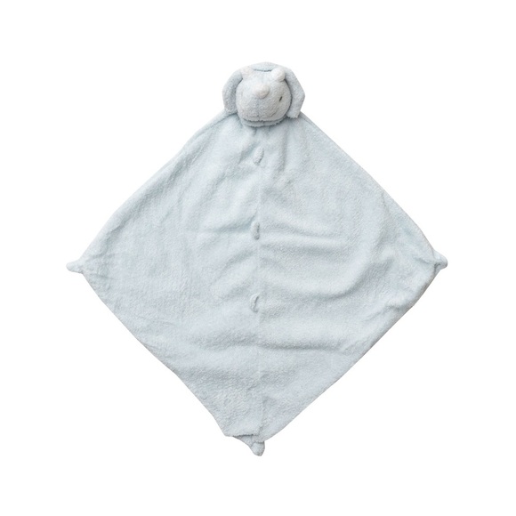 Angel Dear Blue Baby Dino Lovey Security Blanket NWT - Picture 1 of 5
